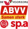 Logo's De Voorzorg, ABVV en sp.a